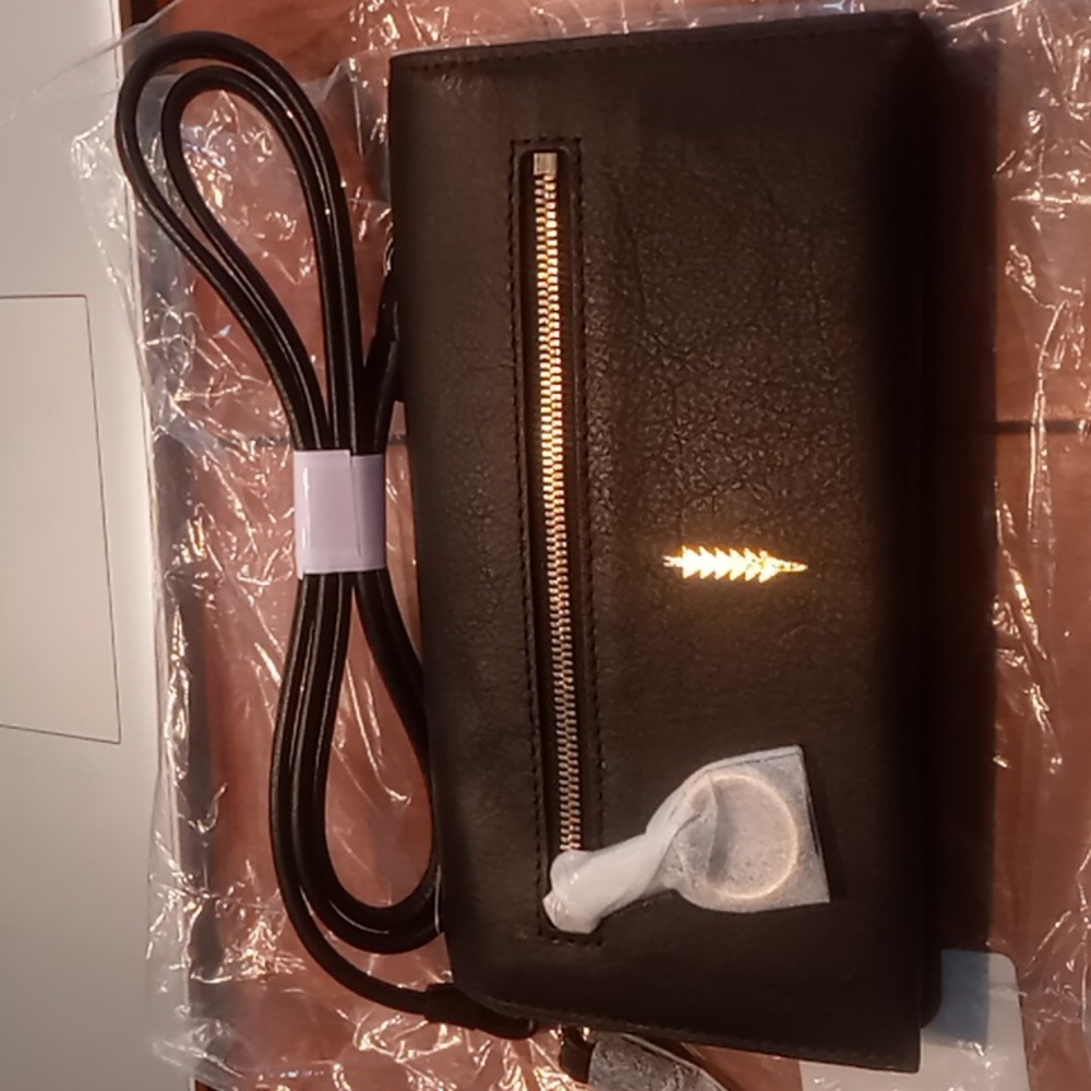 Thacker NYC Eve Crossbody in Black Leather New with Tags Great Quality & Design